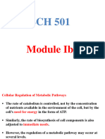 BCH 501 Metabolic Reg Ib