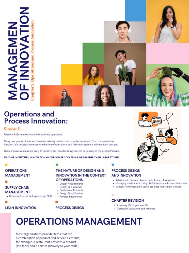 Operations and Process Innovation Insights | PDF | Supply Chain | Lean ...