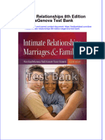 Full Intimate Relationships 8Th Edition Degenova Test Bank Online PDF All Chapter