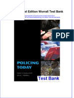 Full Policing 1St Edition Worrall Test Bank Online PDF All Chapter