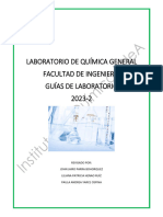 Guía Laboratorio Química General 2023-2