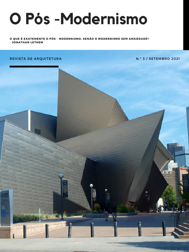Arquitetura Pós-Moderna: Conceitos e Correntes | PDF | Pós-modernismo ...