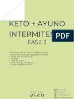 Plan Fase 3 Keto Con Ayuno Intermitente