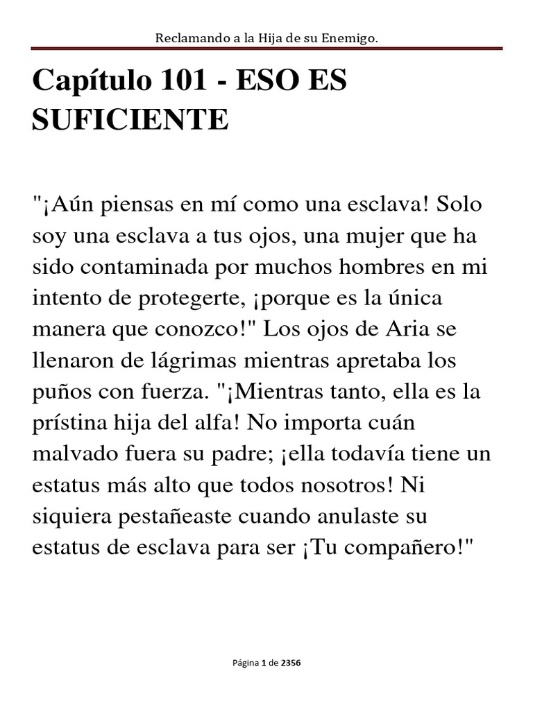 101-311 Reclamando A La Hija de Su Enemigo Raab 2 | PDF | Poesía, image size:768x1024