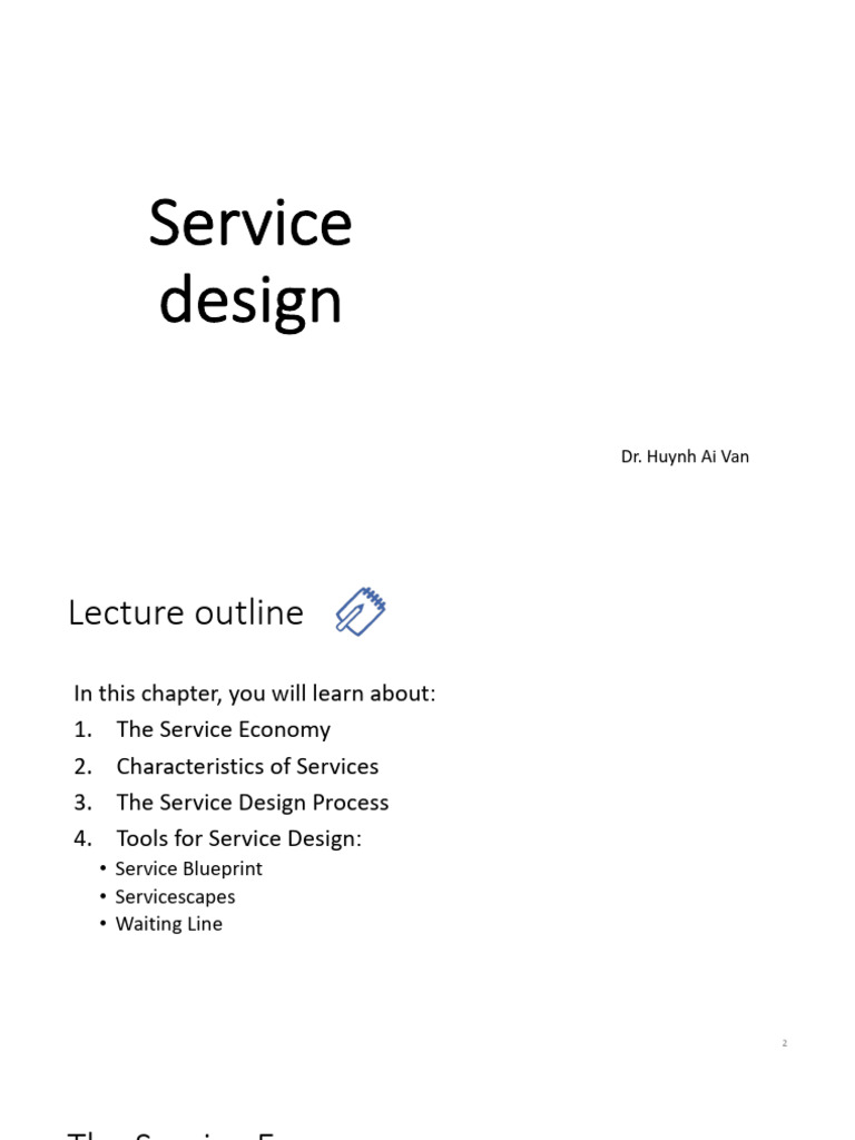 Service Design: Key Concepts & Tools | PDF | Goods | Business