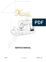 Elna Xquisit Sewing Machine Service Manual