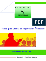 MANUAL DE CHARLAS DE SEGURIDAD 5 MINUTOS 26 A La 50