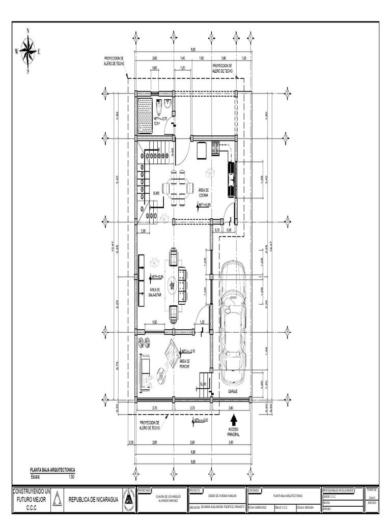 Planta Arq - b1 | PDF