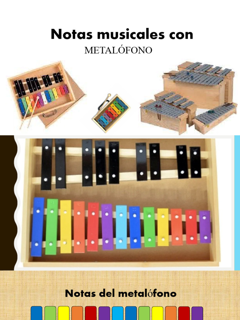 Notas Musicales del Metalófono | PDF