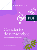 Concierto de Noviembre