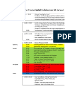Time Frame Natal Indokomas 13 Januari 2024