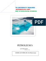 Petroleum Microbiology