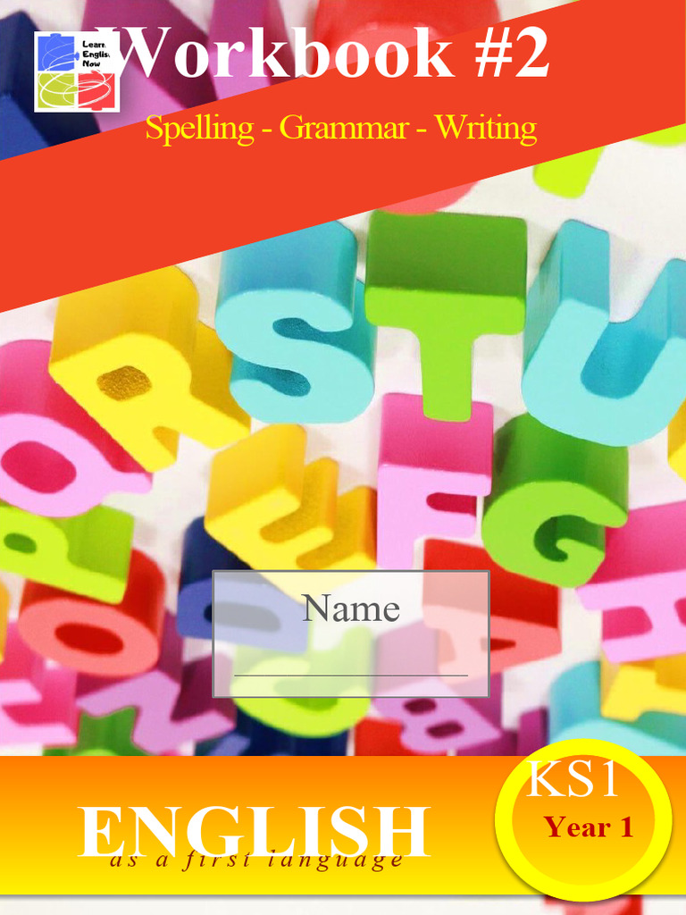 KS1 Literacy Workbook: Year 1 Activities | PDF | Grammatical Tense ...