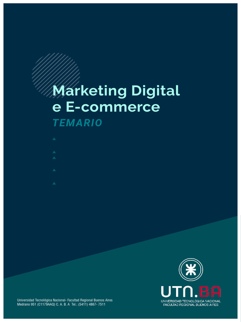 Curso Intensivo de E-commerce y Marketing | PDF | Comercio electrónico ...