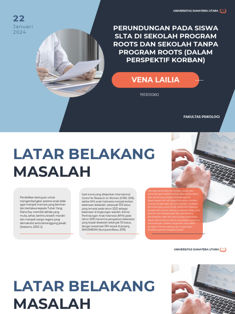Perundungan Siswa SLTA: Program Roots vs Tanpa Roots | PDF