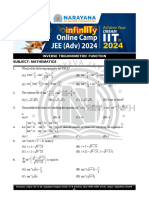 Inverse Trigonometric Function: Subject: Mathematics DATE: 18-03-2024