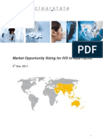 Executive Summary Invitrodiagnostics markets Asia