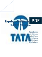 Fundamental Analysis of Tata Motors 10 September 2008