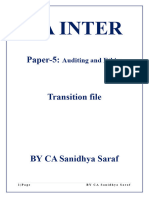 CA Inter Audit Transition File