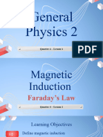Magnetic Induction and Maxwells Synthesis