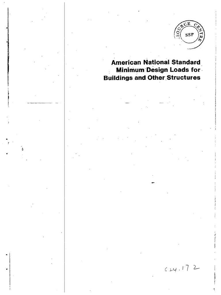 ANSI A58.1 1982 - American National Standard Minimum Design Loads For ...