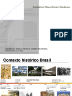 Aula 12 - Arquitetura Brasileira - Arquitetura Neocolonial e Moderna No Brasil