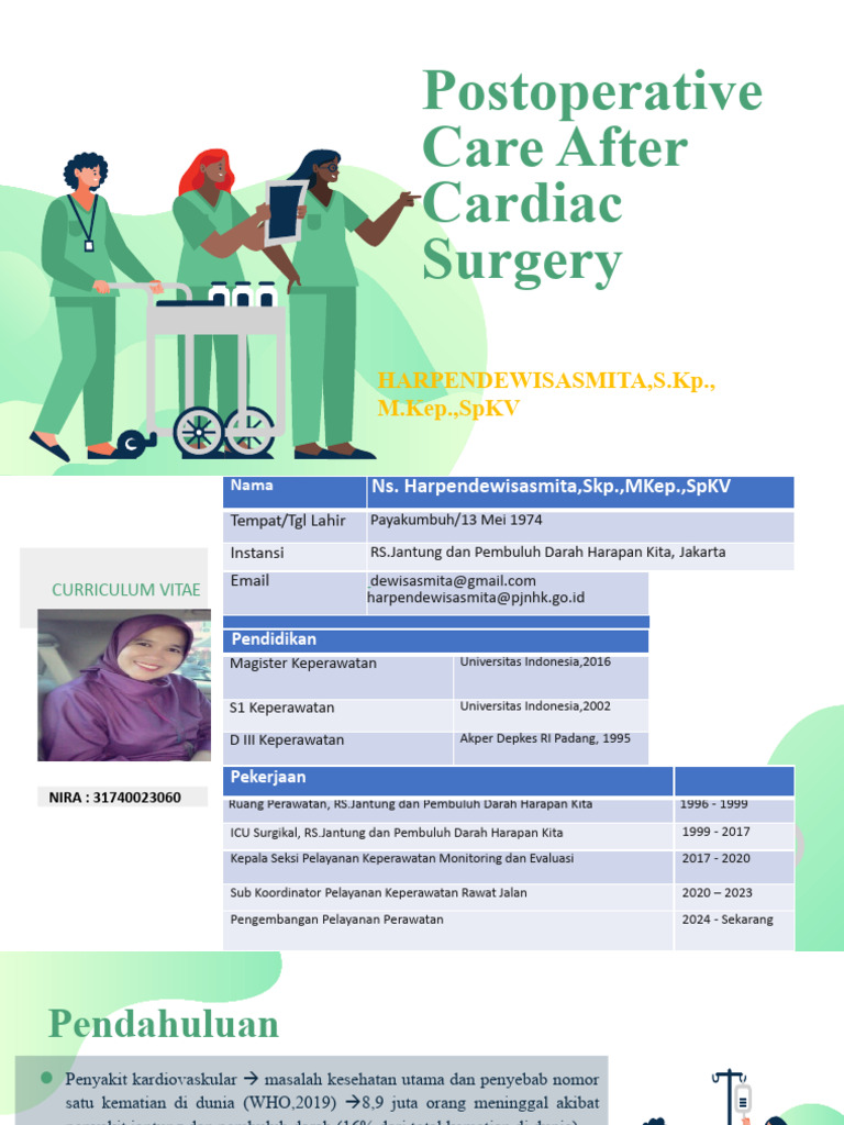 Tatalaksana Keperawatan Post Op Bedah Jantung Pdf