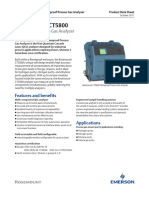Product Data Sheet Rosemount ct5800 Flameproof Process Gas Analyzer en 519798