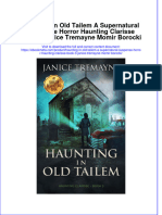 Full Ebook of Haunting in Old Tailem A Supernatural Suspense Horror Haunting Clarisse Book 3 Janice Tremayne Momir Borocki Online PDF All Chapter