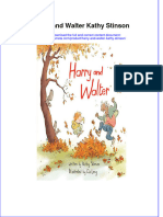 Full Ebook of Harry and Walter Kathy Stinson Online PDF All Chapter