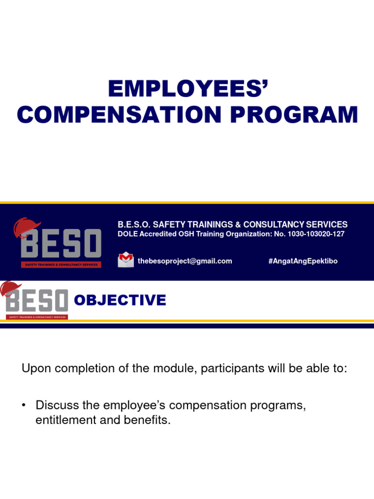 Employee Compensation Program Overview | PDF | Cancer | Employment