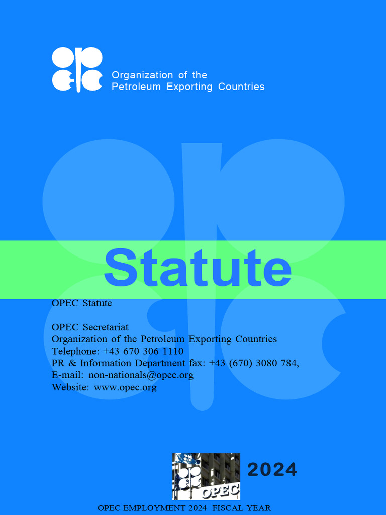OPEC Employment Regulations 2024 | PDF | Travel Visa | Salary
