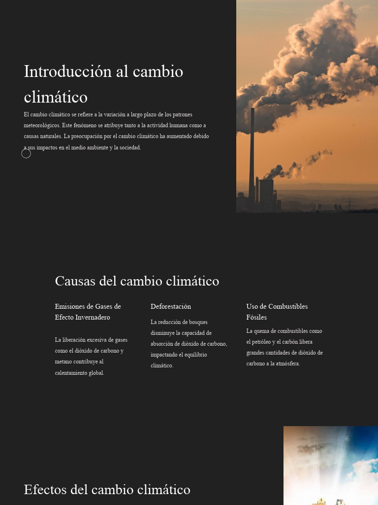 Los Climas | PDF | Gases de efecto invernadero | Cambio climático