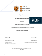 Air Qualitry Monitoring System