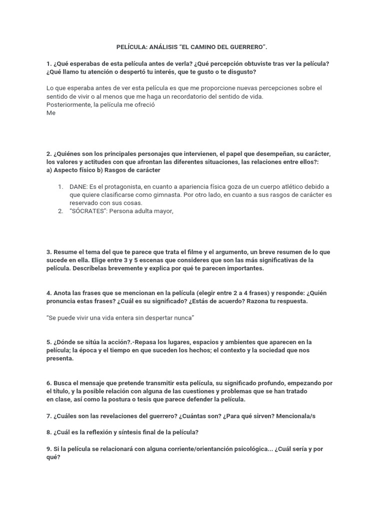Abrigo Cabana Regina Guadalupe - Análisis - El Camino Del Guerrero | PDF
