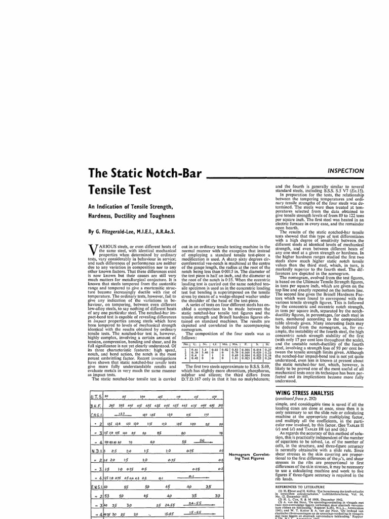 The Static | PDF | Steel | Ultimate Tensile Strength