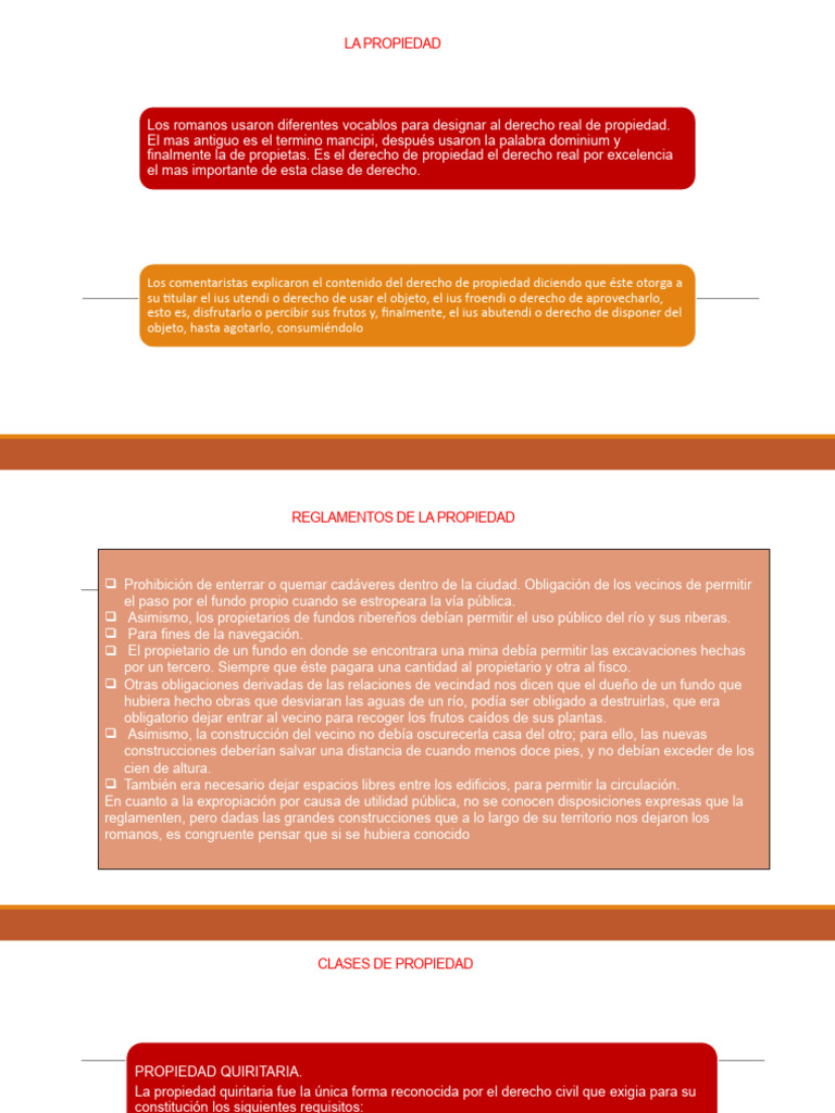 Tipos y Regulaciones de Propiedad Romana | PDF | Propiedad | Justicia