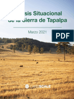 Análisis Situacional Sierra Tapalpa Dpi Marzo 05 21