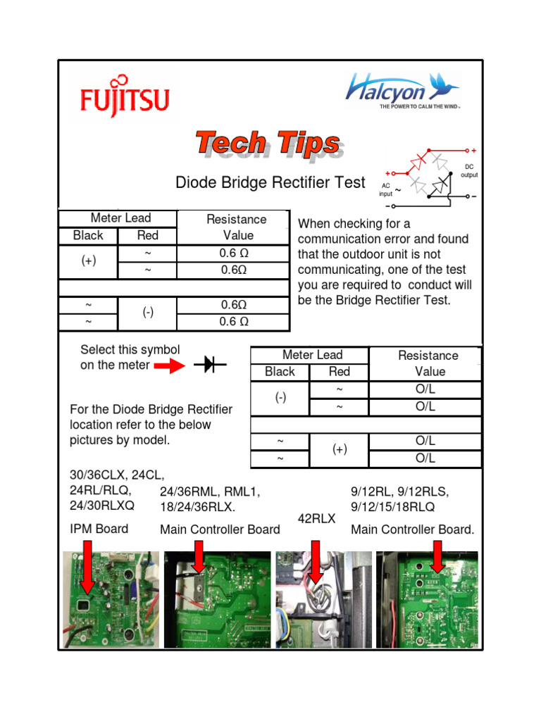 Diode Bridge Rectifier Test | PDF