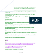 Ball Bearing Condition Monitoring and Prognostics Using Vibration Signals