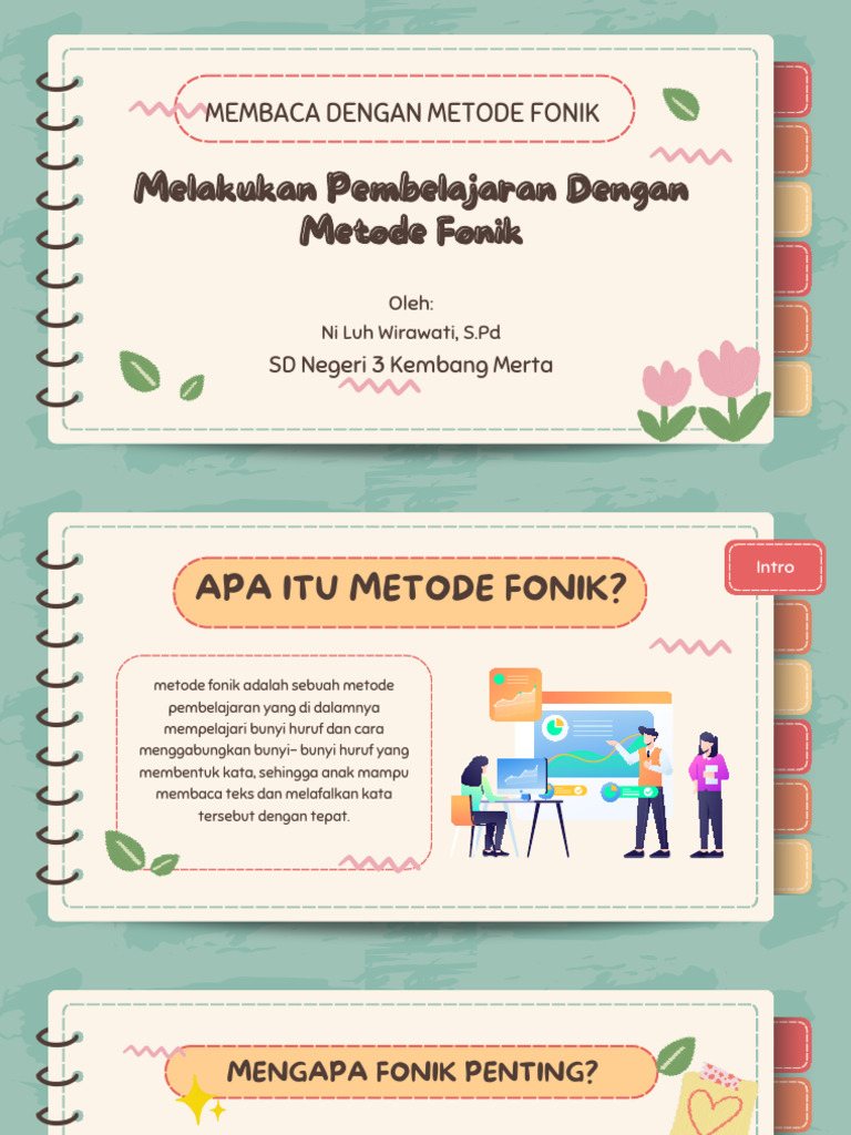 Metode Fonik untuk Pembelajaran Membaca | PDF | Karier & Perkembangan ...