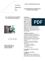 Differents Elements Du Chassis Metallique. DR Kassouri