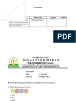 KISI-KISI SOAL Matematika