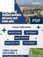 QTVTDPT-Hệ thống đường bộ khu vực phía Bắc-Nhóm5