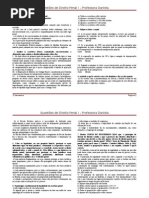 Questoes Direito Penal i