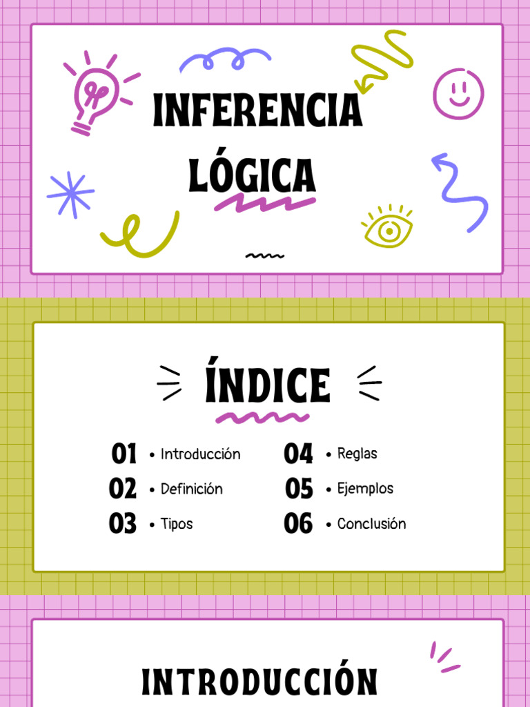Inferencia Lógica: Tipos y Reglas | PDF | Razonamiento deductivo ...