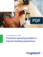 Digital Operations Banking Transform Operating Models To Improve Banking Experiences