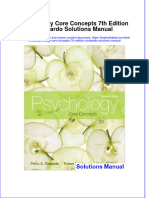 Full Psychology Core Concepts 7Th Edition Zimbardo Solutions Manual Online PDF All Chapter