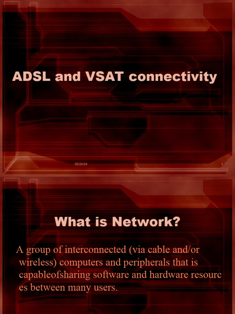 ADSL Connectivity Overview | PDF | Digital Subscriber Line | Ip Address
