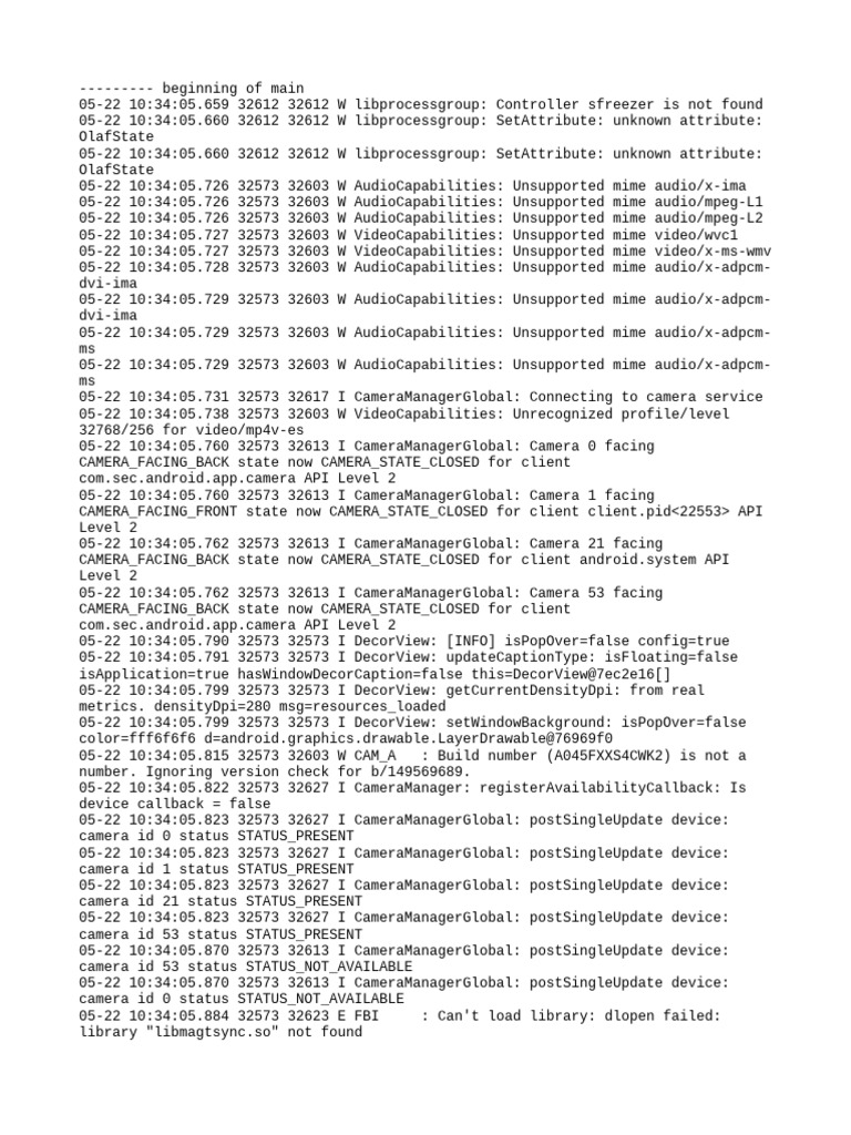 Log Cat 1716348845532 | PDF | Object Oriented Programming | Programming ...